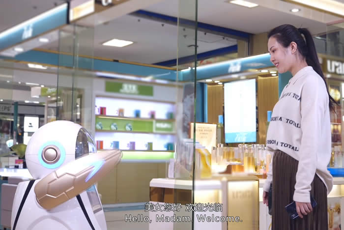 迎賓機(jī)器人
