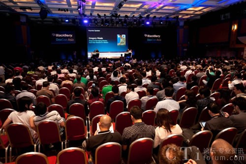 第二屆黑莓亞洲開(kāi)發(fā)者大會(huì)現(xiàn)場(chǎng)